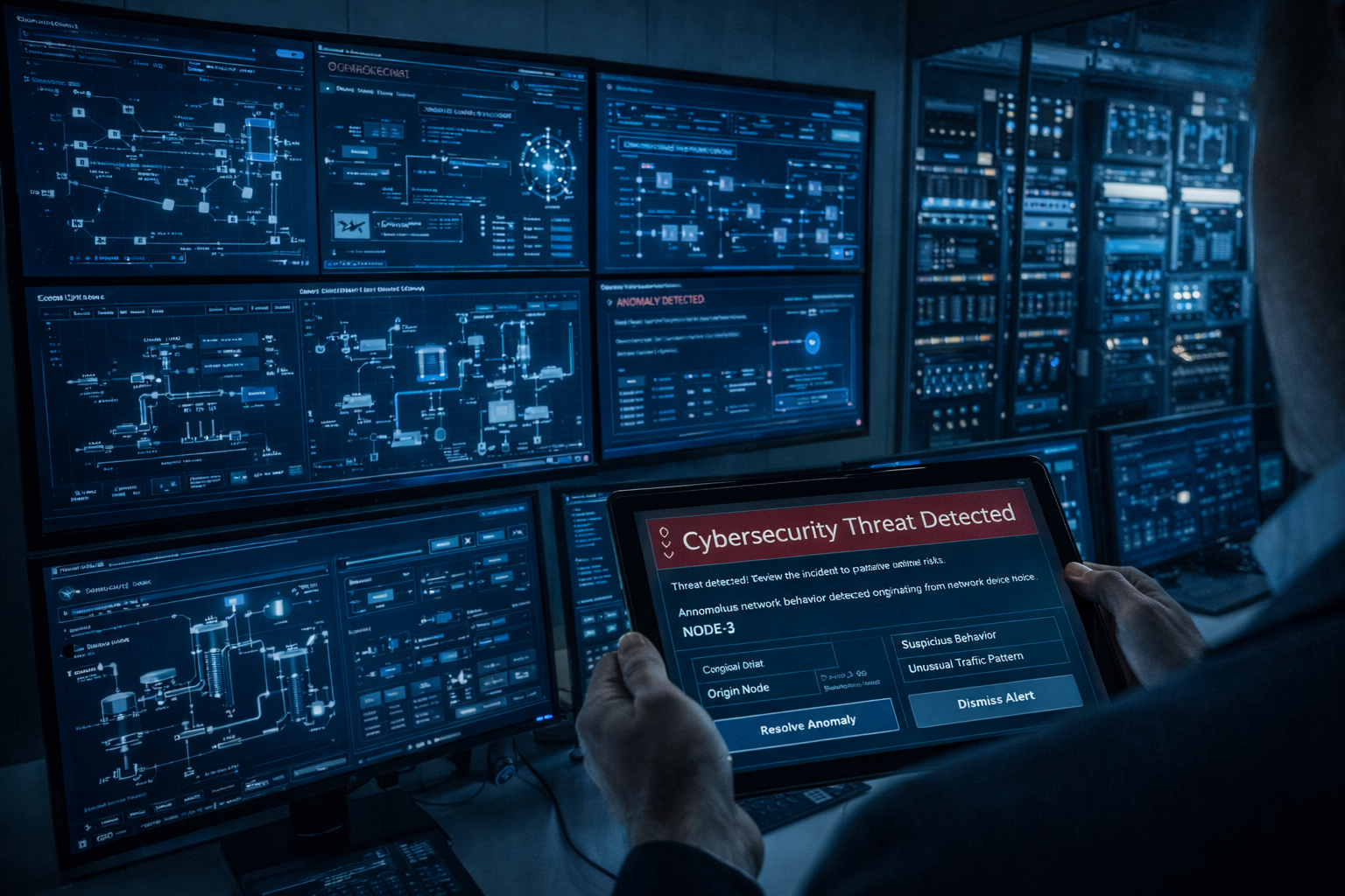 NEMESIS network security monitoring dashboard